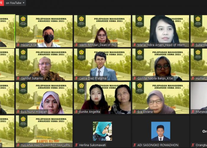 A Send-Off Meeting for UPN “Veteran” Jawa Timur’s IISMA Awardees